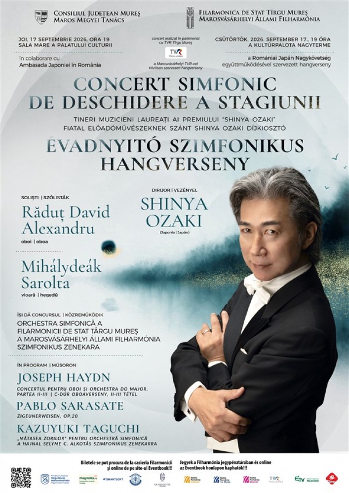 CONCERT SIMFONIC DE DESCHIDERE A STAGIUNII - Afiș