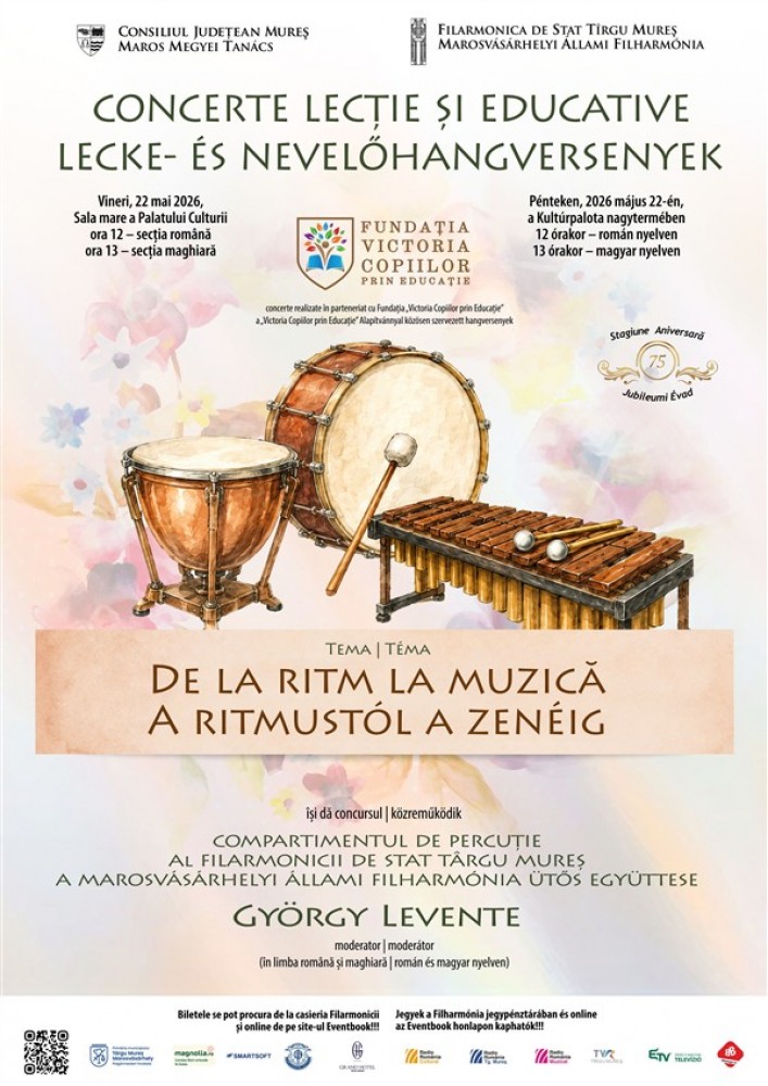 CONCERT LECŢIE ŞI EDUCATIV - Afiș